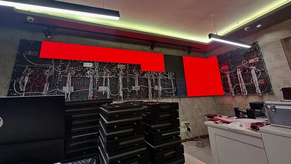 Eskişehir şube LED kabin kablolaması
